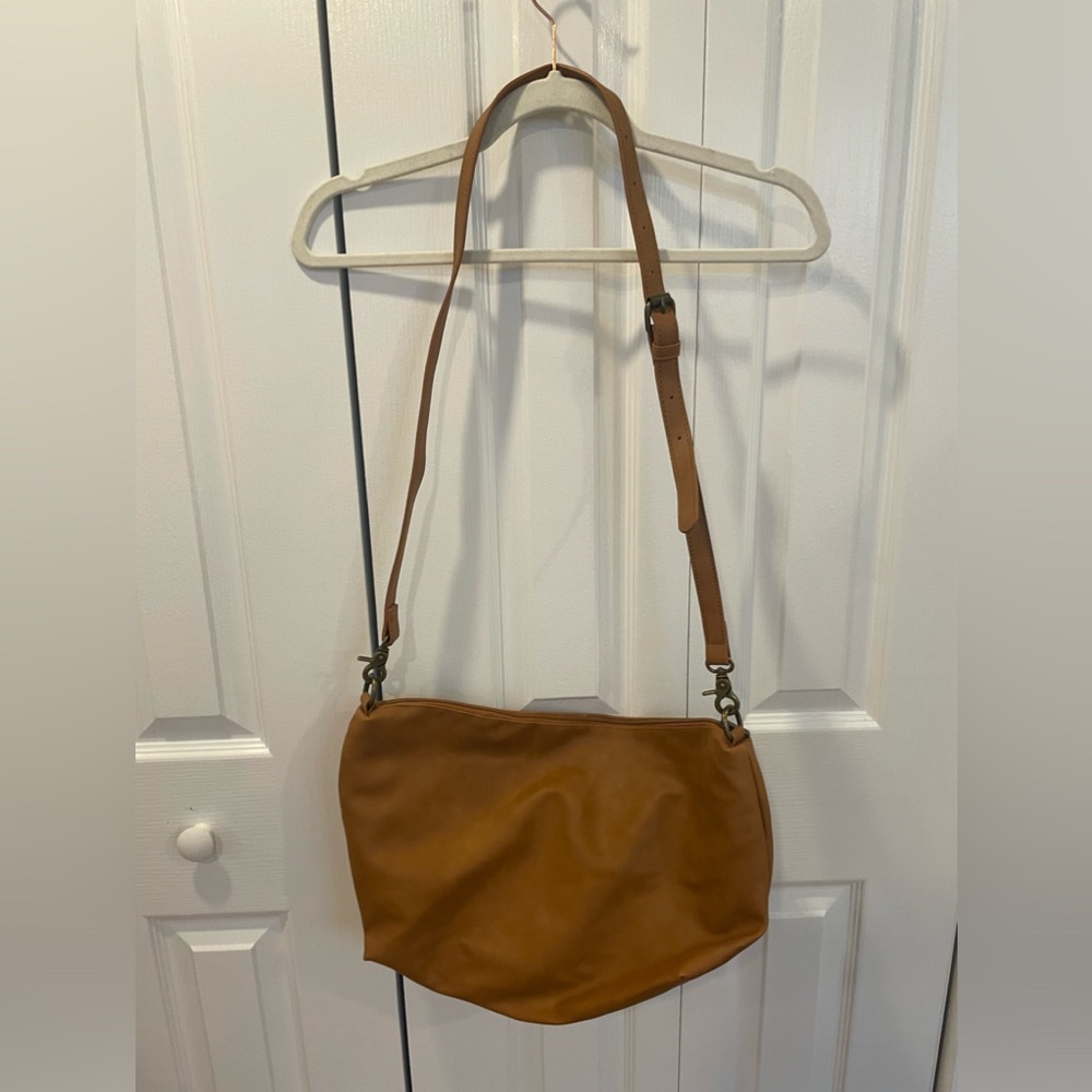 Grace and Lace cognac slouchy handbag